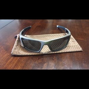 Oakley Jury Distressed Sunglasses